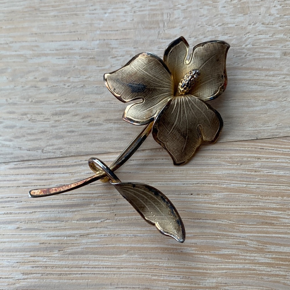 old costume brooch